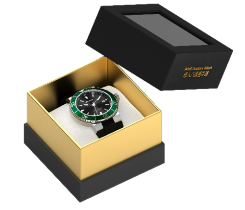 “BUCKLE TOUCH” Adult Stainless Steel Octopus Watch – Green - Image 3