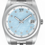 taSukaru Adult Octopus Watch – blue MOP with crystals